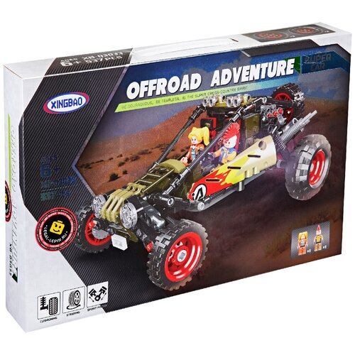 Конструктор XingBao xb03033 Военный багги, из серии Военная техника, Техник