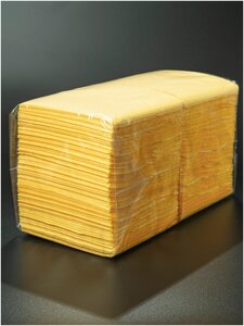Салфетки 24х24 1 слой <span>цвет: желтый, упаковка: пакет, см: 24 х 24</span>