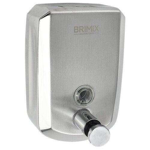 BRIMIX 643-11 Дозатор для жидкого мыла из нержавеющей стали / 500 мл