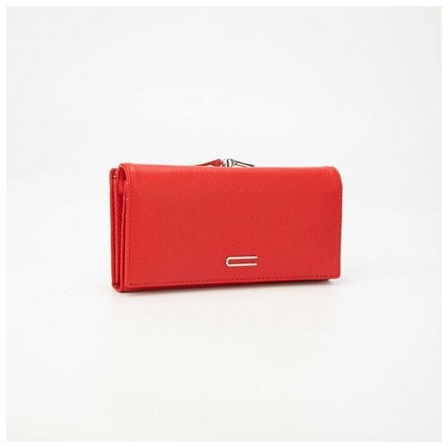 фото Кошелёк на магнитах, цвет красный нет бренда