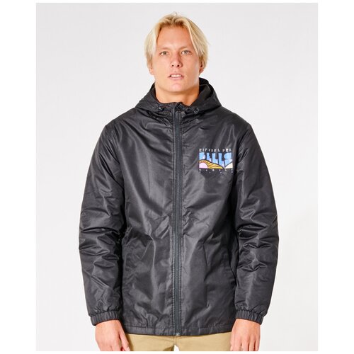 Куртка Rip Curl BELLS PRO JACKET, Пол Мужской, цвет 0090 BLACK, размер S