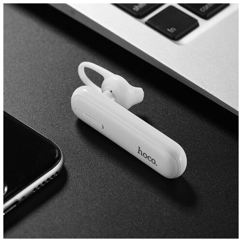 Беспроводная Bluetooth-гарнитура Hoco E36 BT42 70 мАч микрофон белая 165300₽