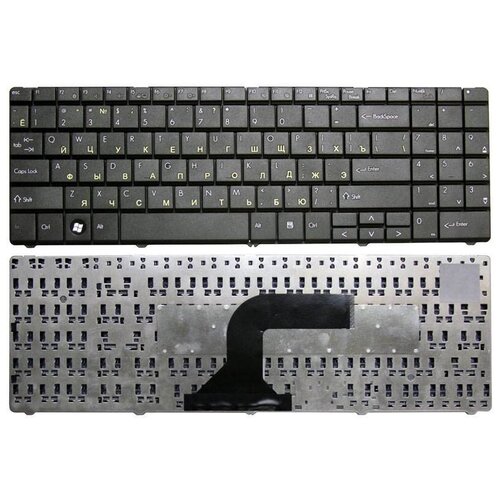 Клавиатура для ноутбука Packard Bell EasyNote ST86 черная 136000₽