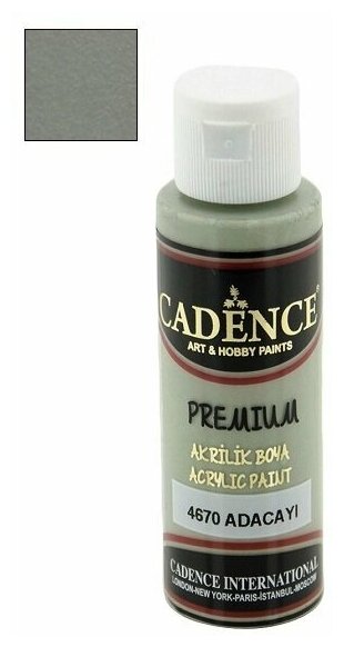 Акриловая краска Cadence Premium Acrylic Paint, 70 мл. Sage-4670