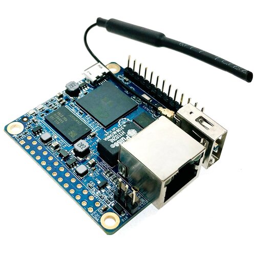 Микрокомпьютер Orange Pi Zero, Allwinner H3 1.2 GHz , 512 Mb, LAN, WiFi, USB open source allwinner h3 development board super raspberry pie quad core cortex a7 ddr3 ram 512mb run ubuntu core