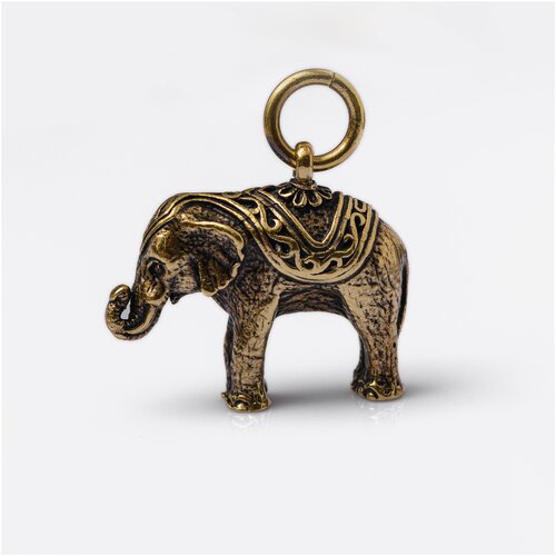 Брелок Art-Bronze, латунь, подарочная упаковка, золотой