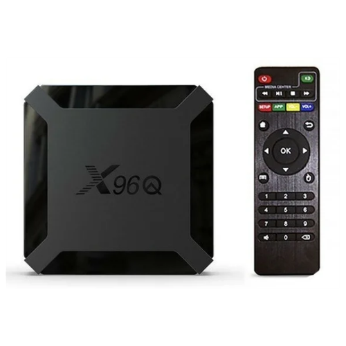 Смарт TV Box приставка X96Q 4K Android 10.0 2/16 Гб