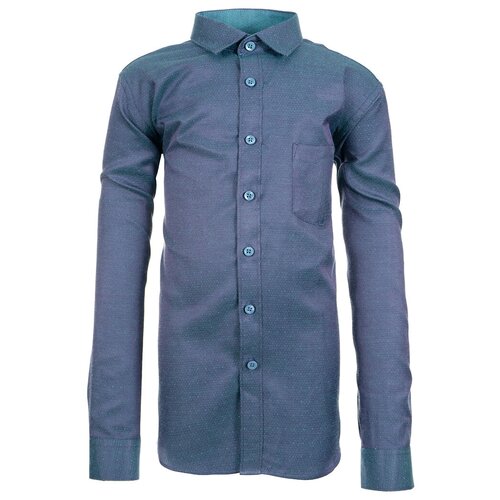 школьная рубашка imperator размер 128 134 синий Школьная рубашка Imperator, размер 128-134, фиолетовый