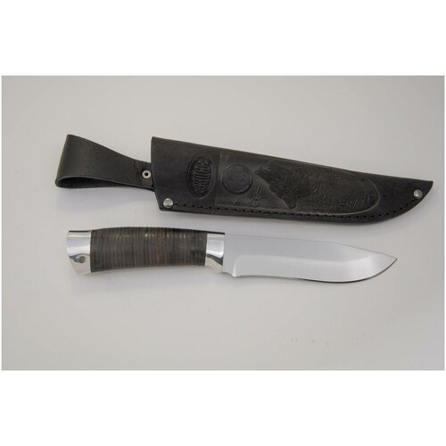 фото Нож охотничий, туристический «александр ii» н6, сталь эи-107, рукоять: дюраль, кожа ооо ззосс