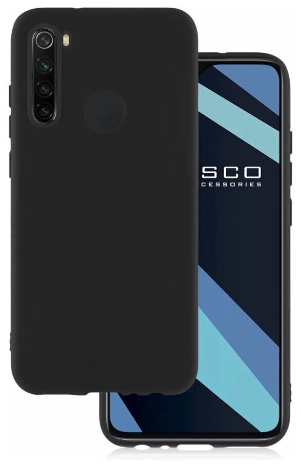 фото Накладка RedLine Ultimate для Xiaomi Redmi Note 8 2021 (черный)