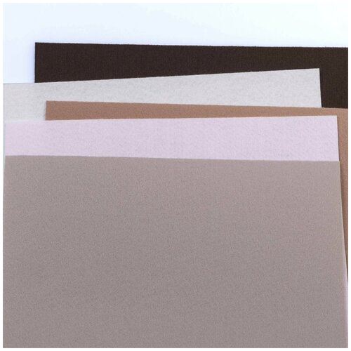 Набор корейского Фетра 5 листов 