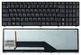 Клавиатура для ноутбука Asus K50A русская, черная с подсветкой