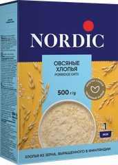 Nordic Хлопья овсяные, 500 г