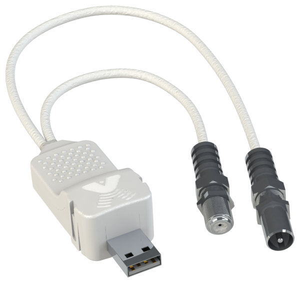 Инжектор питания для антенных ТВ усилителей Antex AX-TVI +5 Вольт питание от USB