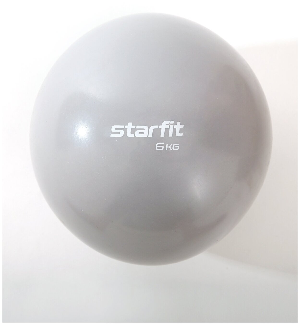 Медбол Starfit Gb-703, 6 кг, тепло-серый пастель