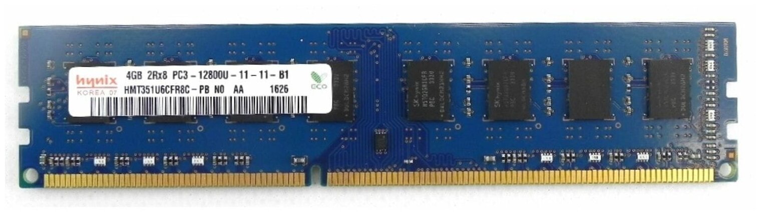 Оперативная память Hynix DDR3 4Gb 1600 MHz DIMM PC3-12800U - 1 шт.