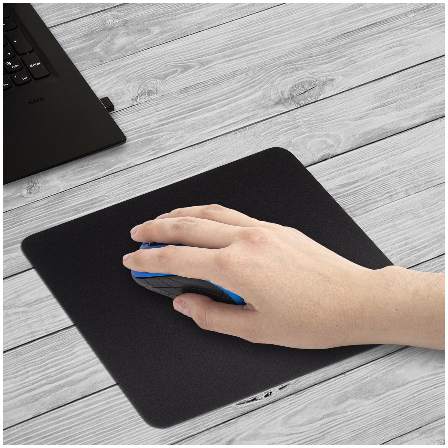 Мышь беспроводная SONNEN V-111 USB 80012001600 dpi 4 кнопки оптическая синяя 513519