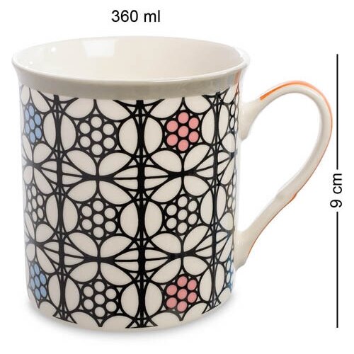 Кружка Кружевная графика 360мл ML-37 113-451877