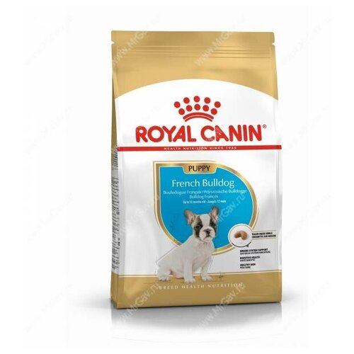 Сухой корм Royal Canin French BullJunior для щенков породы французский бульдог, 3 кг