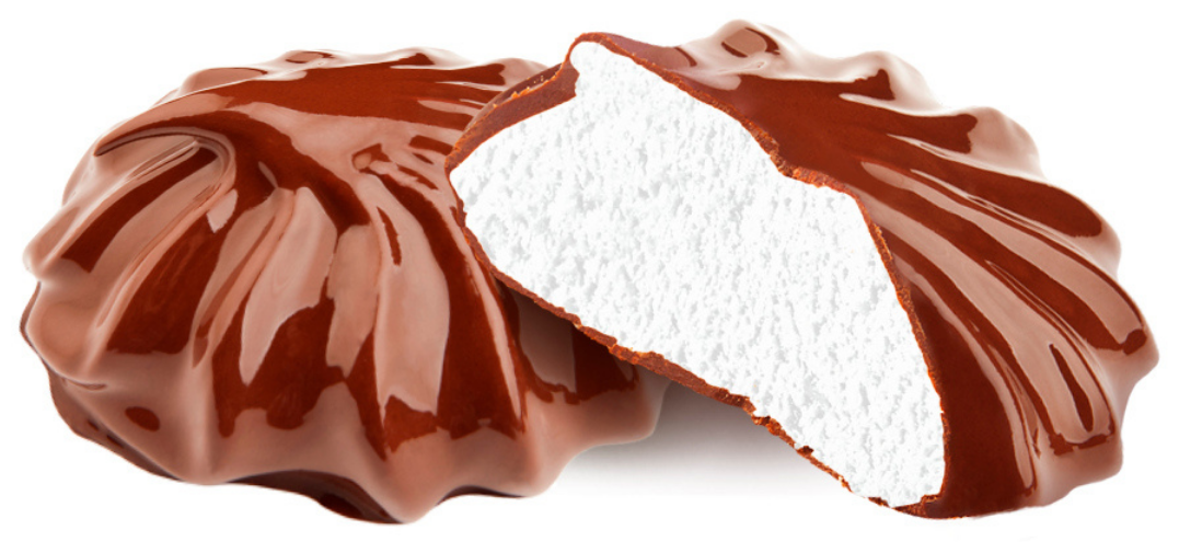 Зефир в шоколаде Пирожникофф с ароматом ванили 3,5 кг - фотография № 2