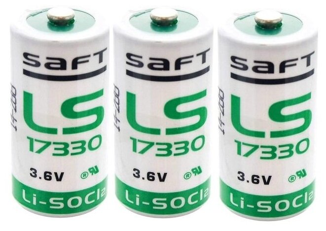 Литиевая батарейка SAFT LS 17330 2/3A