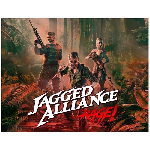 Jagged Alliance: Rage! мешок для сменной обуви с принтом игра jagged alliance rage 34114