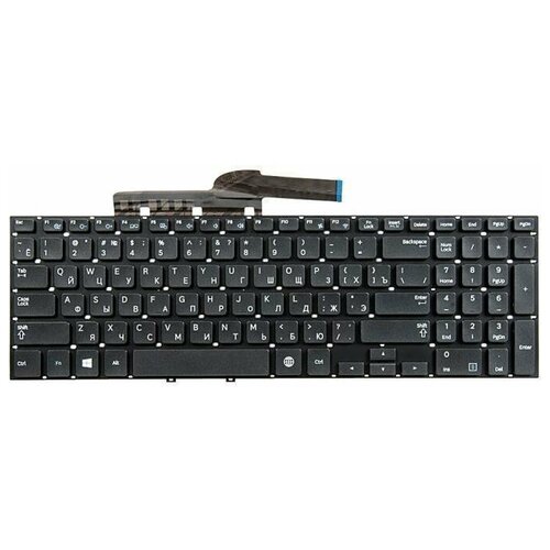 Клавиатура для Samsung NP270E5E NP300E5V NP350V5C NP355V5C NP355V5X NP550P5C BA75-03270C Black no frame гор Enter ZeepDeep 1269₽