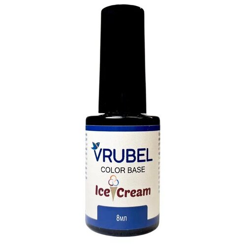 Купить Vrubel PRO База камуфлирующая Ice Cream 03 Color Base 8мл, Vrubel Style, голубой