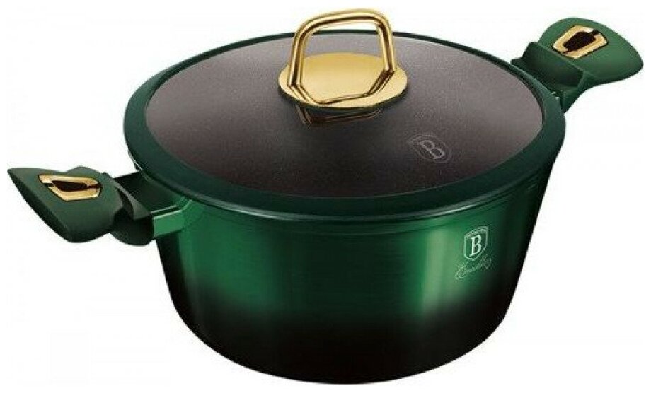 Кастрюля Berlinger Haus 6057-BH 2,5 л, Emerald Collection