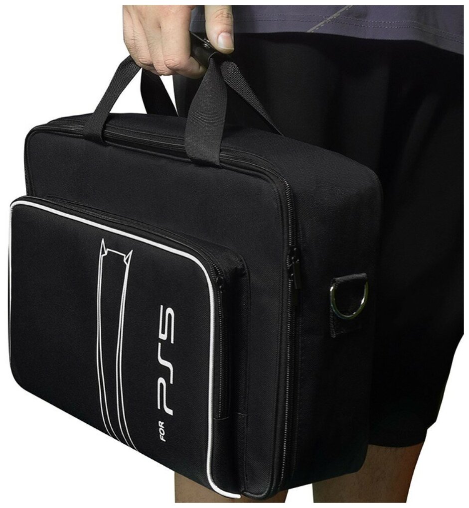 Защитная дорожная сумка Grand Price для переноски и хранения Sony PS5, черный