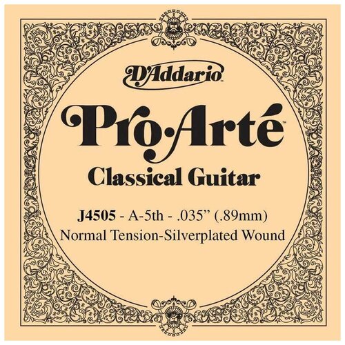 Струна для классической гитары 5-ая DAddario J4505 набор струн d addario pro arte ej45 1 уп