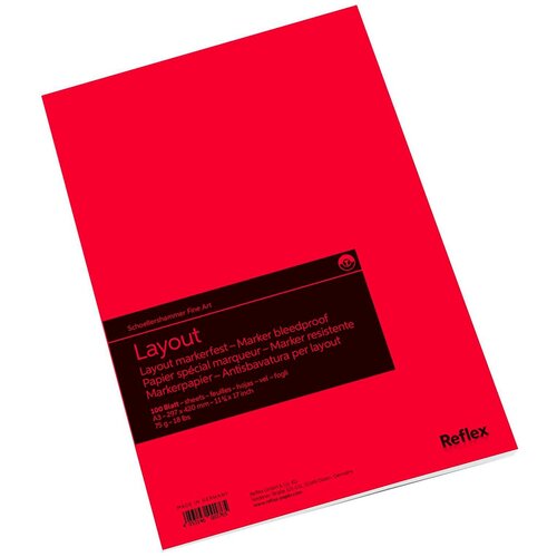 Альбом для маркеров Reflex Layout, А3, 100 л., склейка по короткой стороне