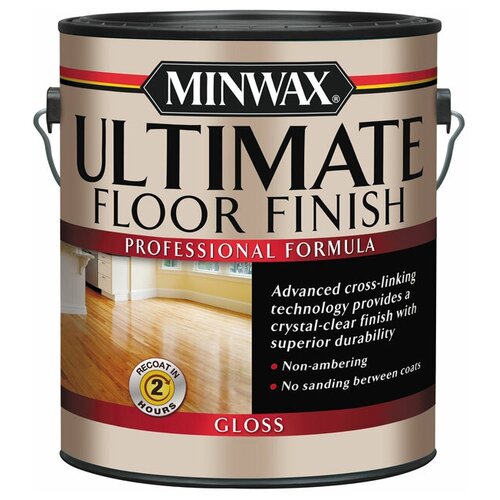 Лак для пола Minwax Ultimate Floor Finish глянец 3,8 л.