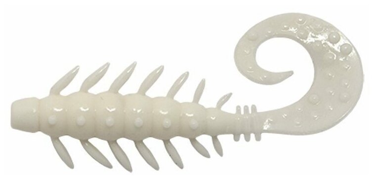 Приманка LureMax Zuma 3.5", цвет White UV