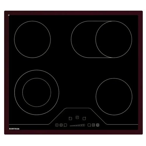 Встраиваемая электрическая панель Samtron VC-660 BG цвет чёрный 1399000₽