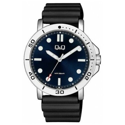 фото Наручные часы q&q casual наручные часы q&q qb86j302y, черный, синий