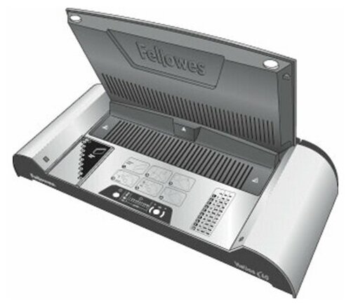 Брошюровщик Fellowes Helios 60, А4, 600л.,термопереплет