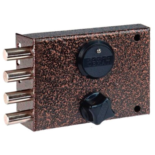 Замок Накладной ЗНСЗ-6 Сибиряк 5кл б/о SIBLOCK (сенат). (258)