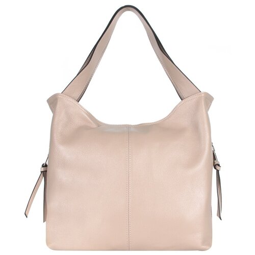 фото Сумка/сумка женская/натуральная кожа/meyninger/а-св-8026/темно-розовыйл22/модель хобо/с двумя ручками/с плечевым ремешком