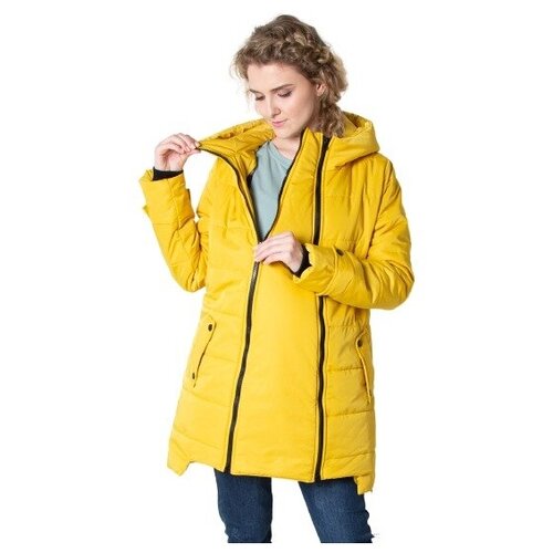 фото Куртка слинго для беременных мамуля красотуля кэнди желтый 44