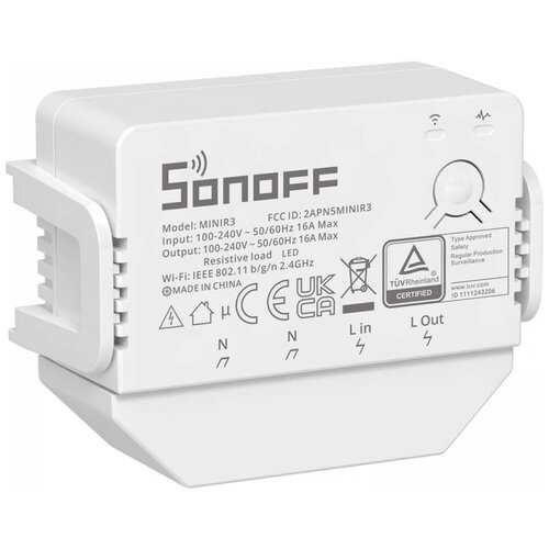 WiFi реле Sonoff Mini R3 Smart Switch 119700₽