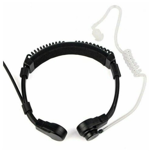 Гарнитура раздвижной ларингофон TK-5 для раций 2-Pin двухштырьковый разъём 149000₽