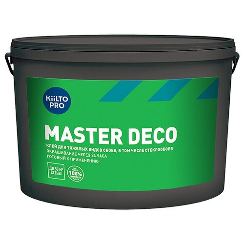 Клей для стеклообоев Kiilto Master Deco готовый 10 кг