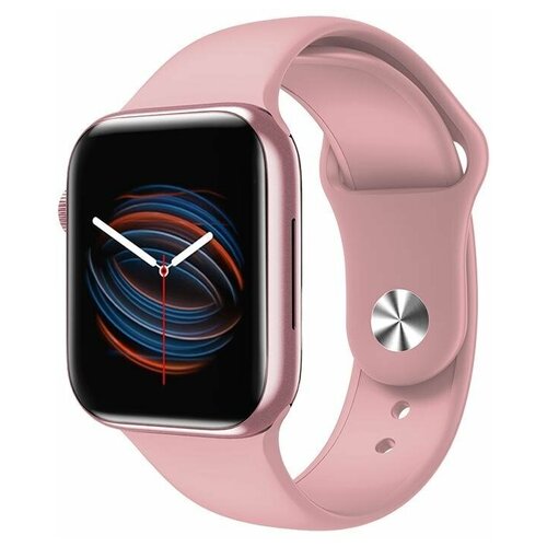 Умные смарт часы M36 PLUS Smart Watch 2022 Watches 7 Series IOS Android 44мм беспроводная зарядка приемом-ответом звонков Розовый 195000₽