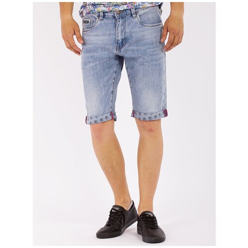 фото Шорты super data голубой, размер 34