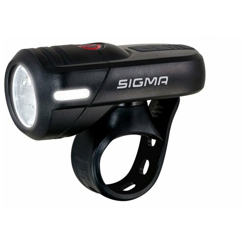 Фонарь передний Sigma AURA 45,17450,45LUX,автомат,1светодиод CREE,2 режима,USB зарядка,индикатор разряда,черный