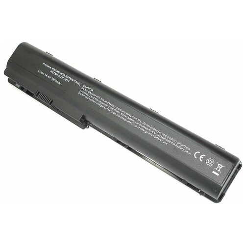 фото Аккумуляторная батарея hstnn- ib75 для ноутбука hp pavilion dv7 14.4v 7800mah sino power