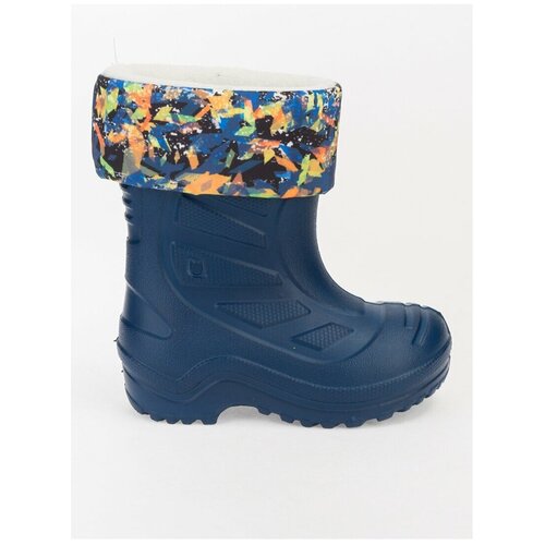 фото Резиновые сапоги котофей 265001-15 синий 23