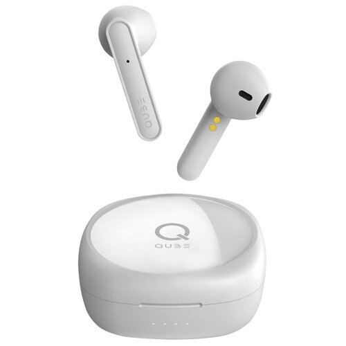 Наушники TWS QUB QTWS7WHT цвет белый беспроводные 1 шт 180400₽