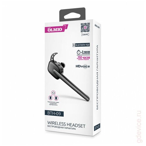 Olmio bth-09 черный 39341 198900₽